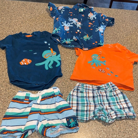 Gymboree 2012 octopus fish set - Picture 1 of 1